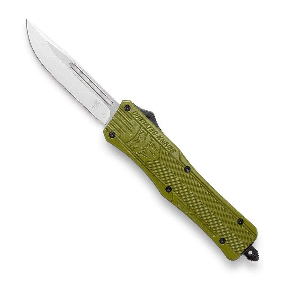 Knives Cobratec Knives 4.50" MED OD GREEN CTK-1 DROP NOT SERR • Model: 4.50"